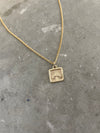 Gold Mushroom Necklace