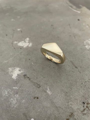 Gold Tri Band Ring
