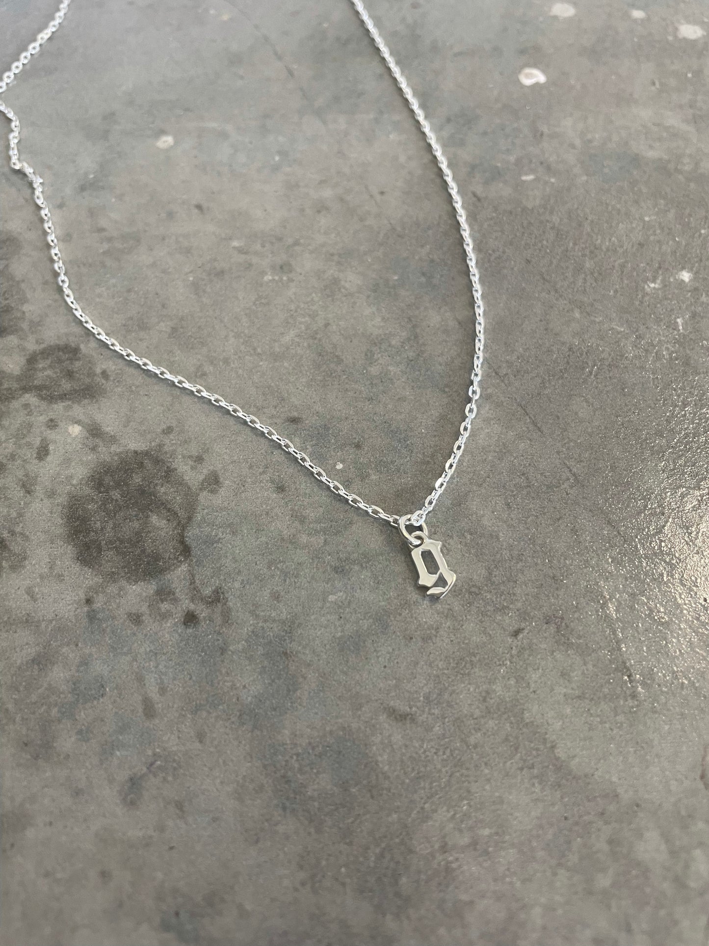 Mini Letter Necklace