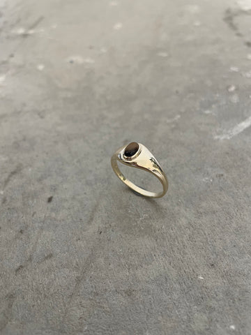 Gold Tigers Eye Signet