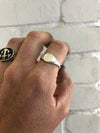 Mini Ellipse Signet Ring