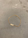 Gold ID bracelet