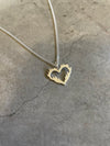 Flaming Heart Necklace