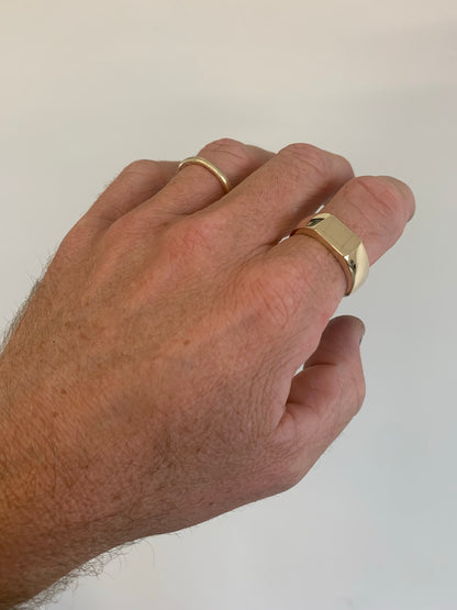 Gold Old Fashioned Ring
