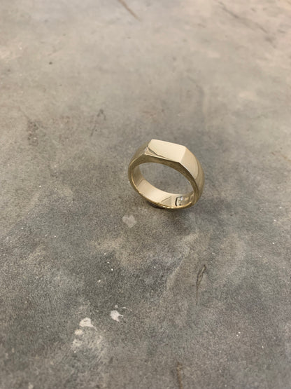 Gold Old Fashioned Ring