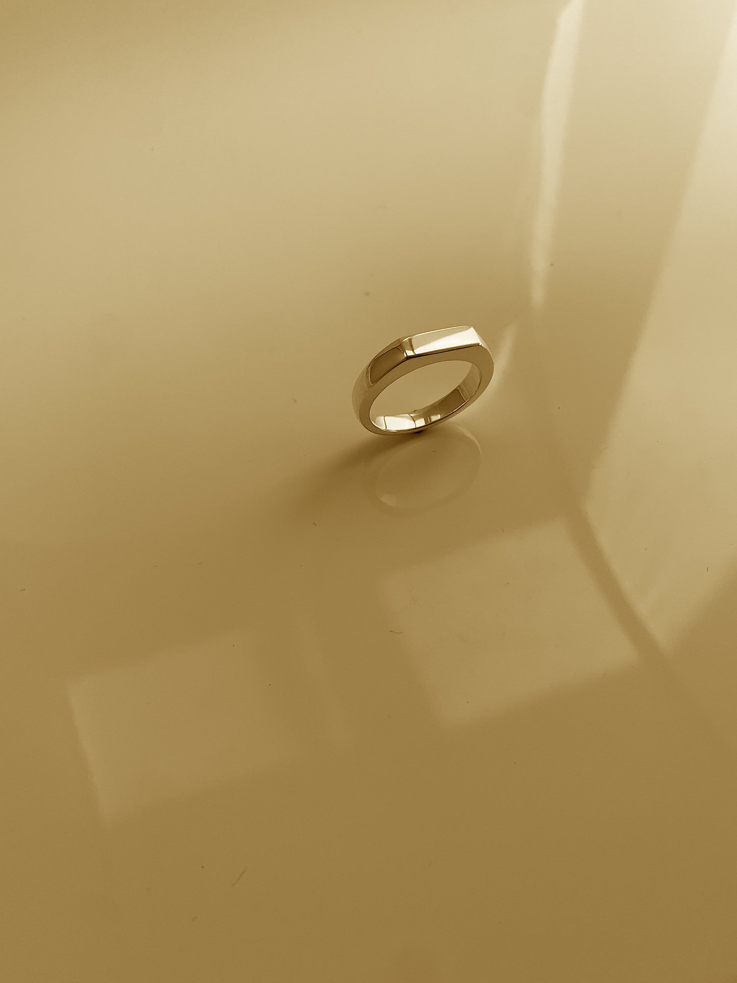 Gold Mini Old Fashioned Ring
