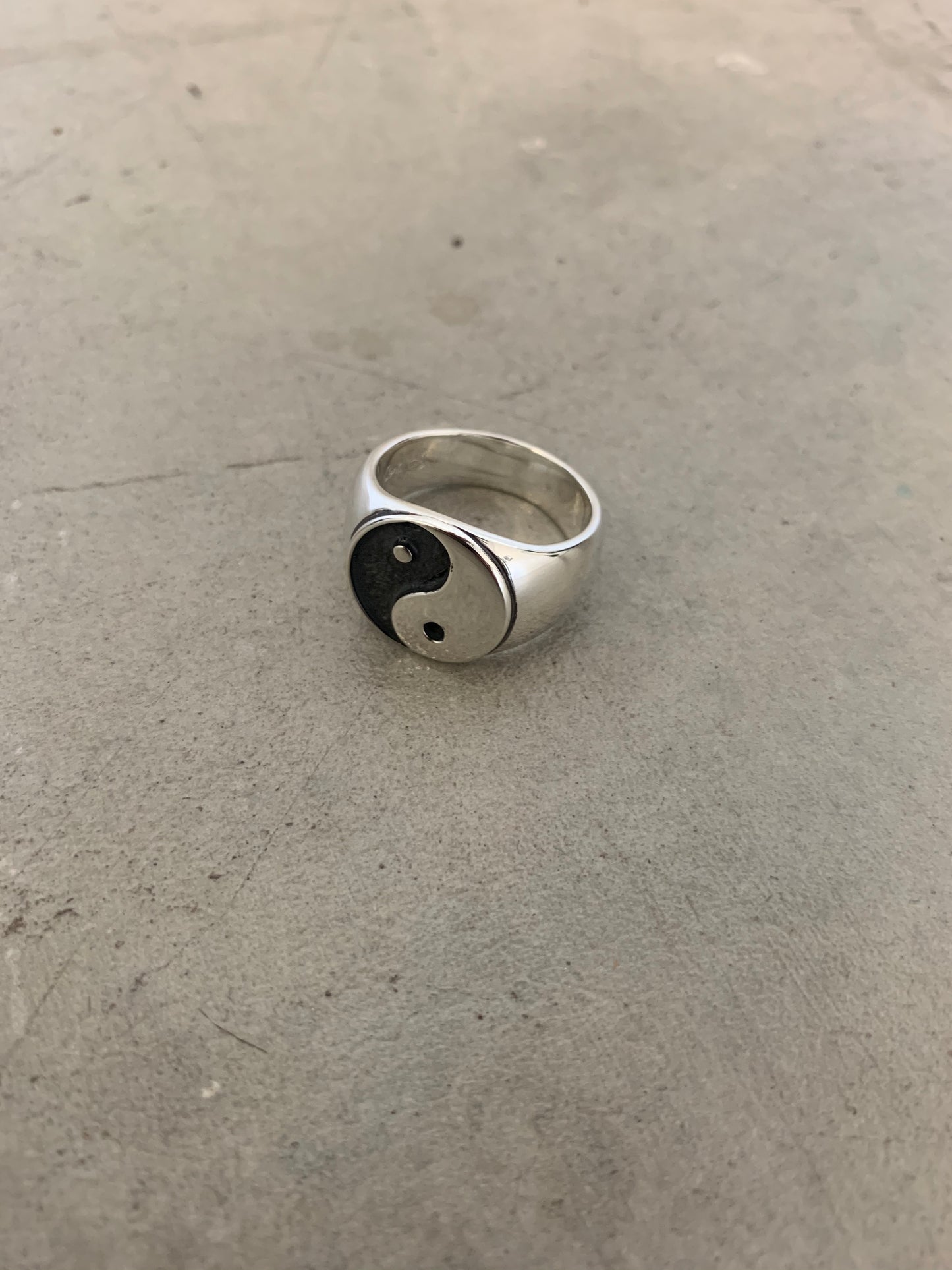 Yin-Yang Signet Ring