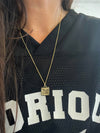 Gold Numeral Necklace