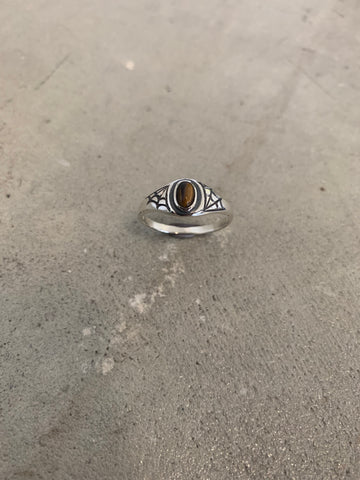 Webbed Stone Ring