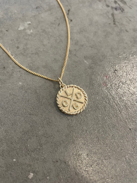 Gold X Fortunes Initial Necklace