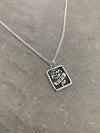 Rose Scroll Necklace