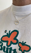 Flaming Heart Necklace