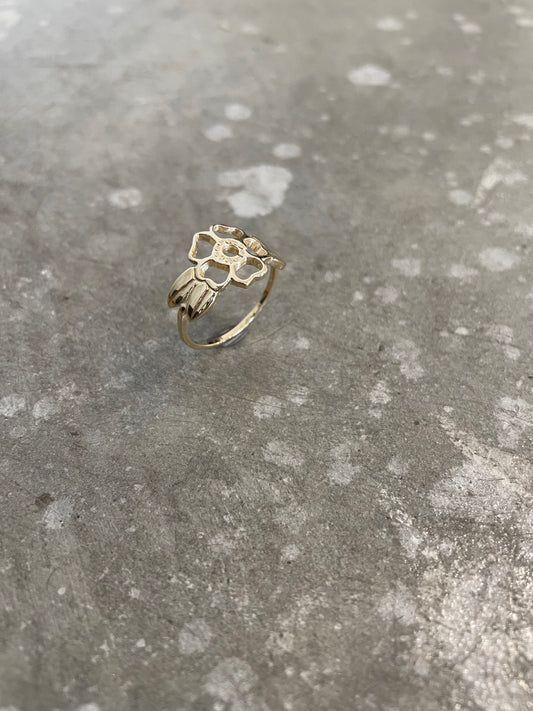 Gold Flower Ring