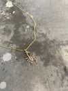 Gold Scorpion Necklace