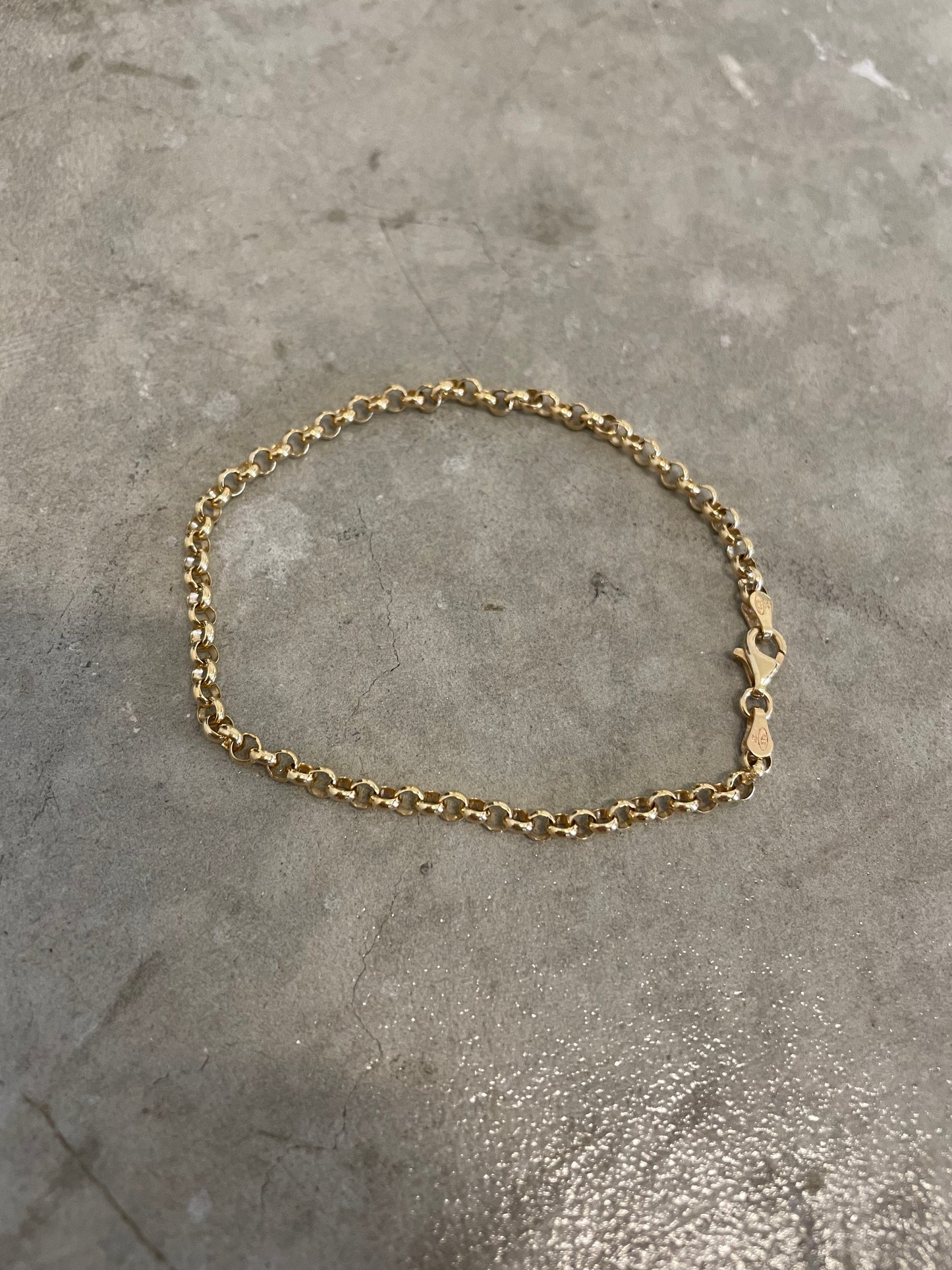 Gold Belcher Bracelet
