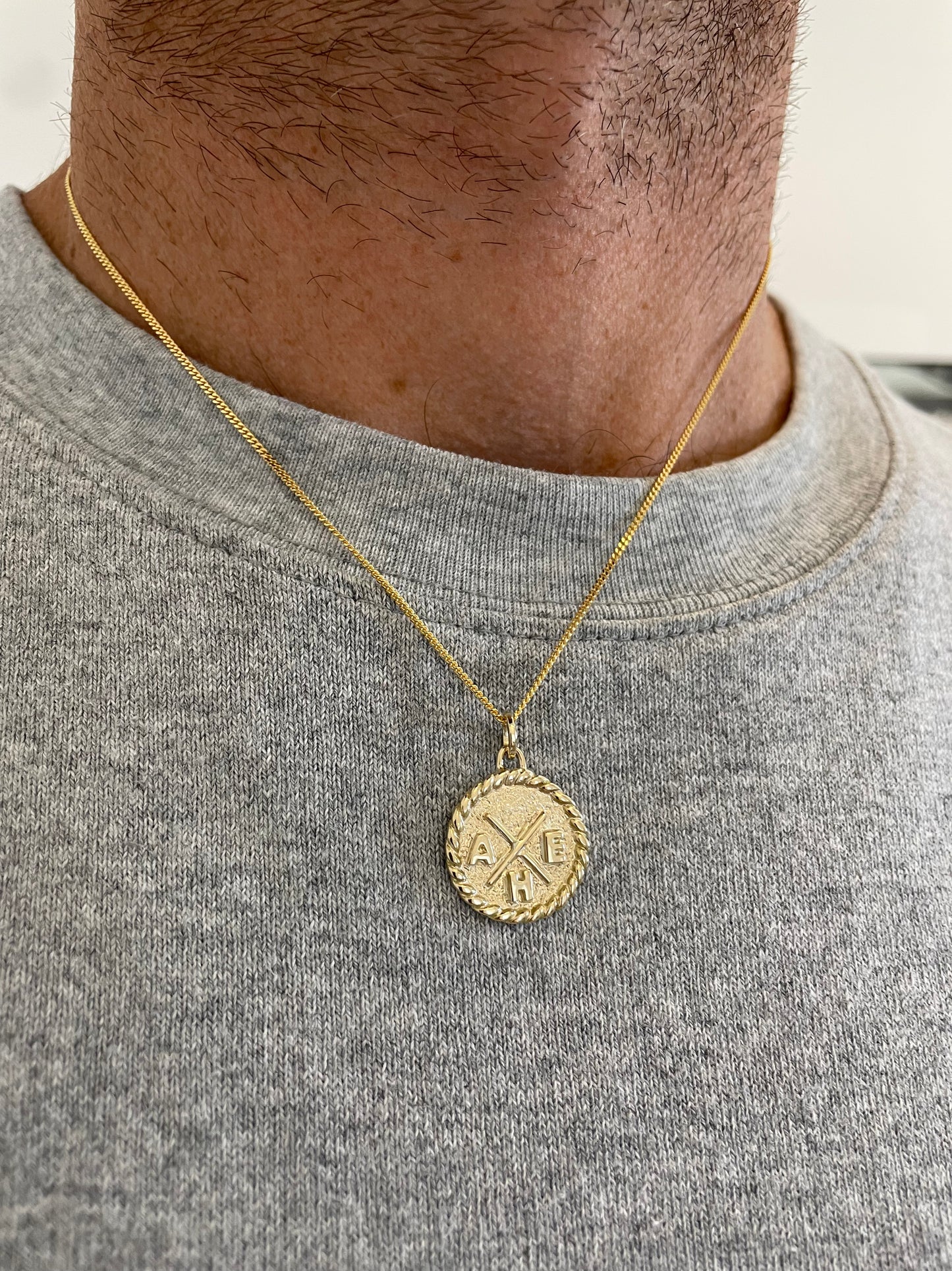 Gold X Fortunes Initial Necklace