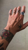 Palm Tree Signet Ring