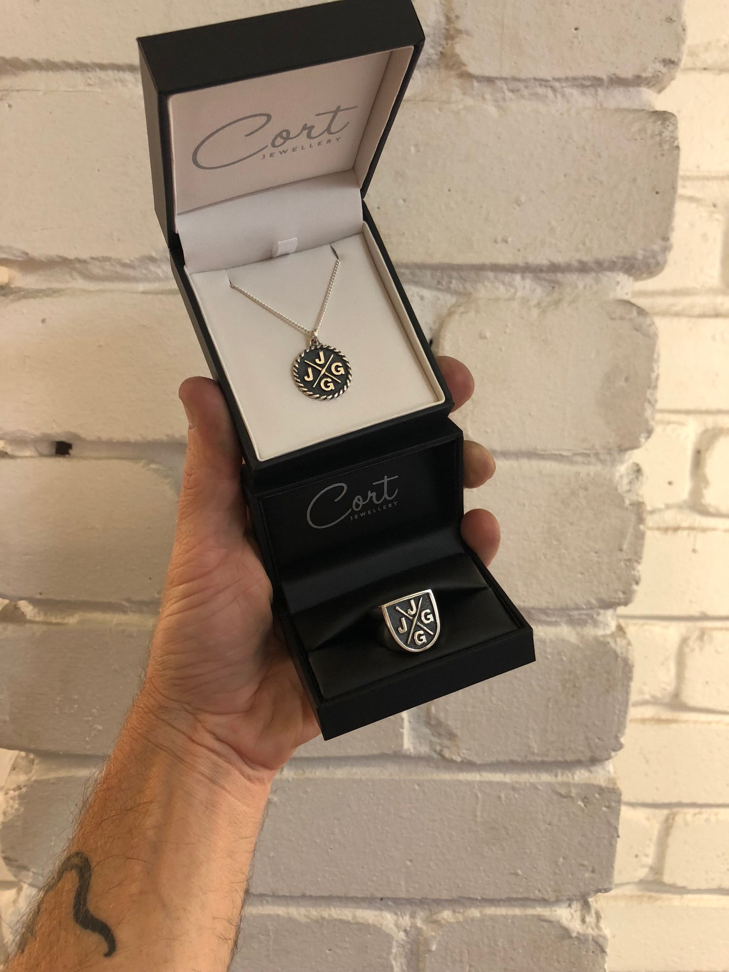 X Fortunes Initial Necklace